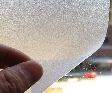 盘州玻璃门外面粘广告用什么材料好？