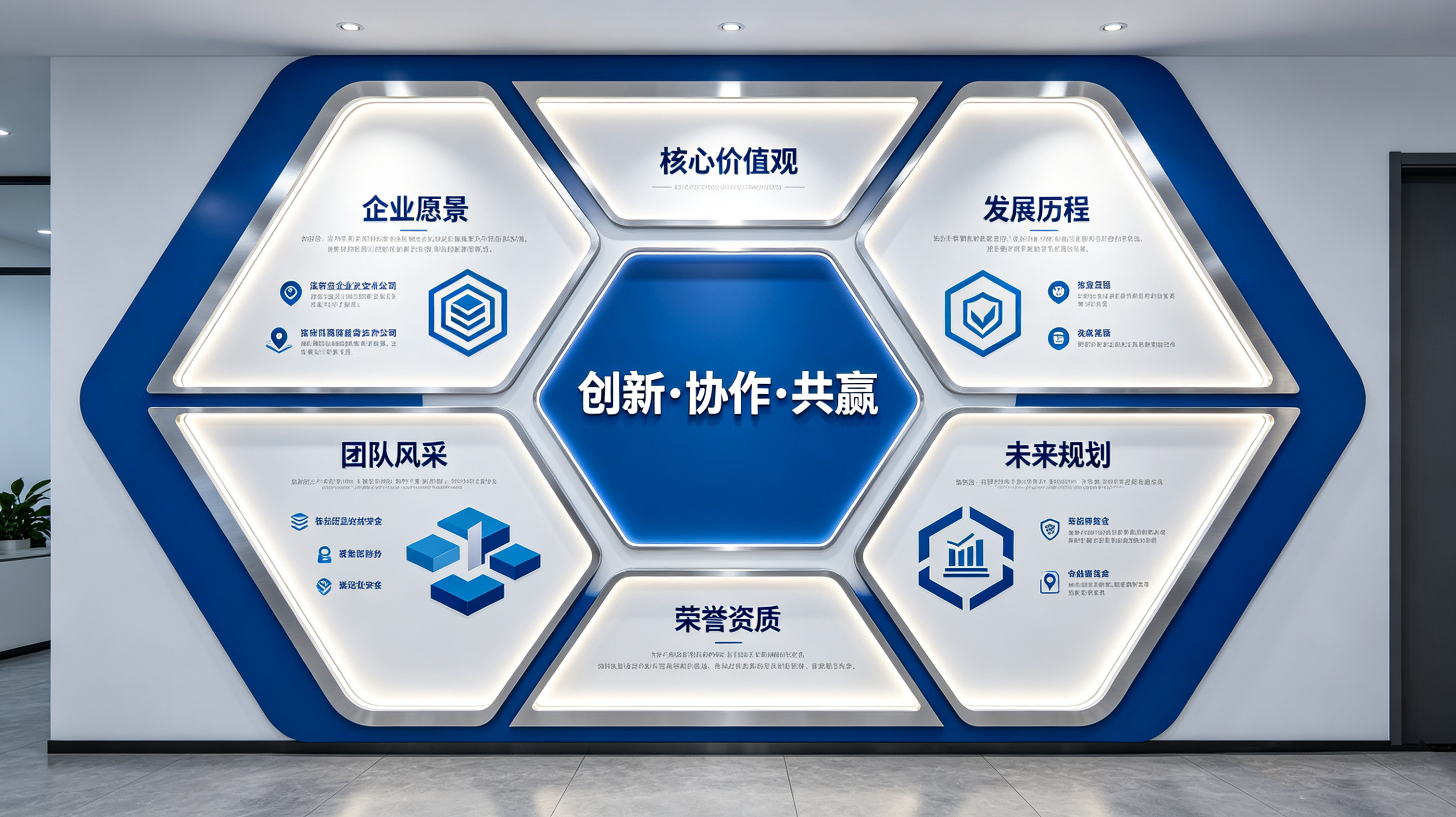 盘州企业文化墙六边形避坑指南（新手常犯5个错误）